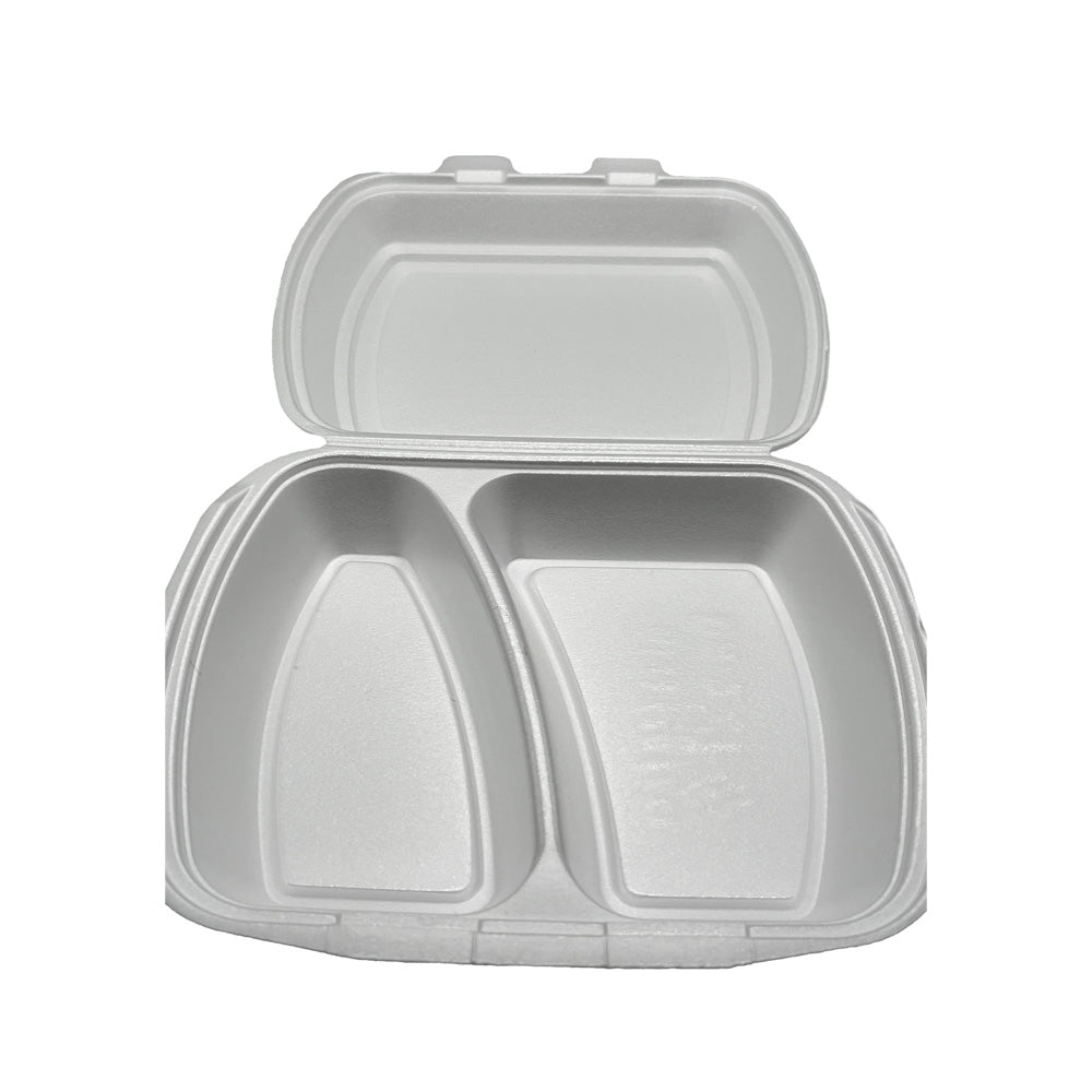 Menübox aus XPS - MB 2 | 24 x 21 x 7 cm | 1 Karton = 200 Stück